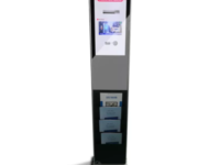 21.5 Inch Led Information Kiosk Price/newspaper Magazine Advertising With Touch Screen