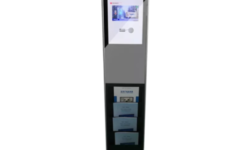 21.5 Inch Led Information Kiosk Price/newspaper Magazine Advertising With Touch Screen