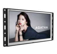 43 inch wall mounted outdoor advertising digital signage for base outdoor wall