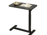 โต๊ะคร่อมเตียงปรับระดับไฮดรอลิก (Pneumatic) รุ่นประหยัดพื้นที่