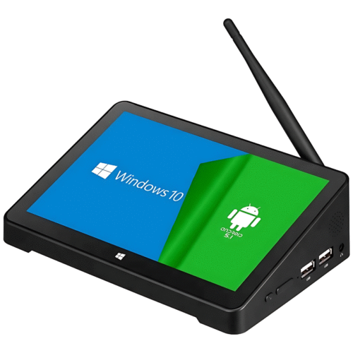 POE แท็บเล็ตแบตเตอรี่ 10,000mAh 10.1 นิ้วแท็บเล็ต Windows 6G + 64G ชิป Intel IPS Touch