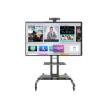 ขาตั้งทีวีเคลื่อนที่แบบล้อเลื่อน สำหรับทีวีขนาด 32-75 นิ้ว