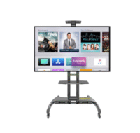 ขาตั้งทีวีเคลื่อนที่แบบล้อเลื่อน สำหรับทีวีขนาด 32-75 นิ้ว