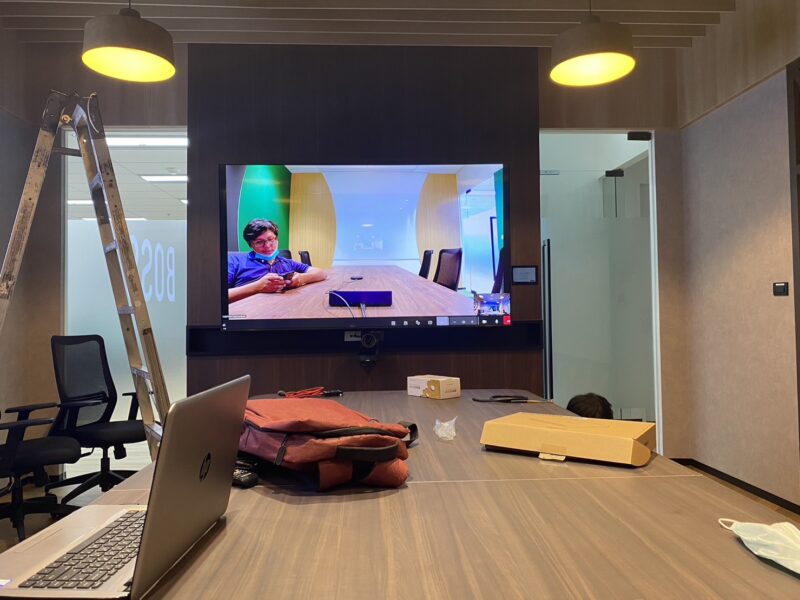 ติดตั้งระบบภาพ เสียงและอุปกรณ์การประชุม 248