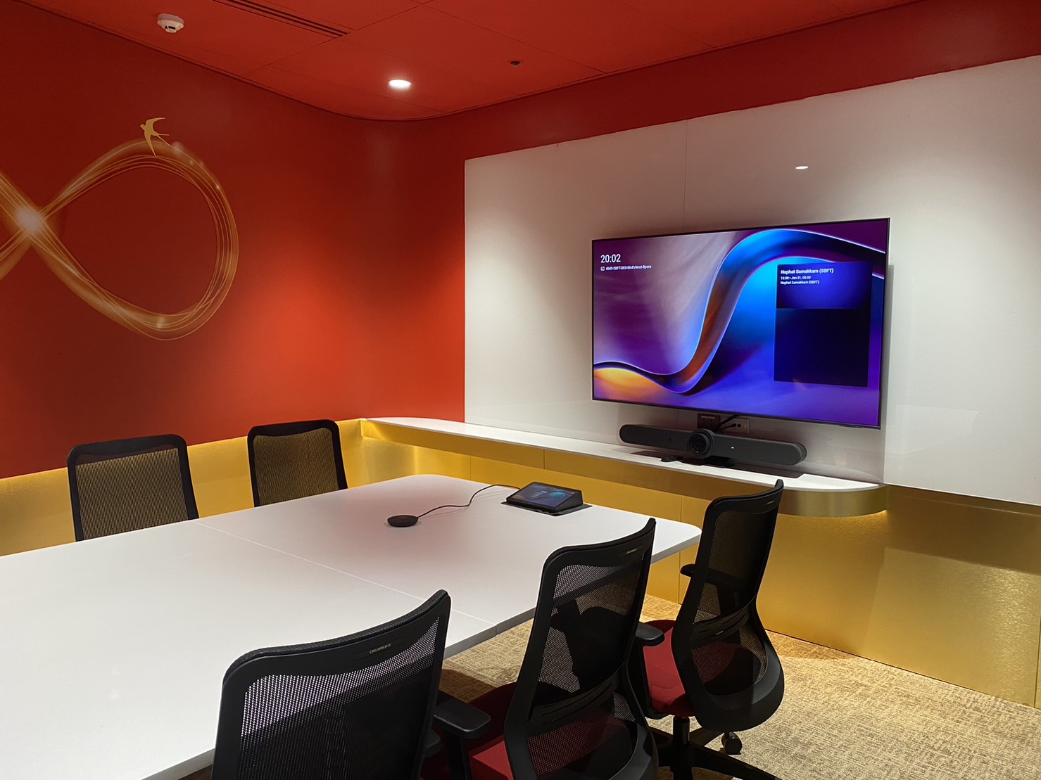 ติดตั้งระบบภาพ เสียงและอุปกรณ์การประชุม 256