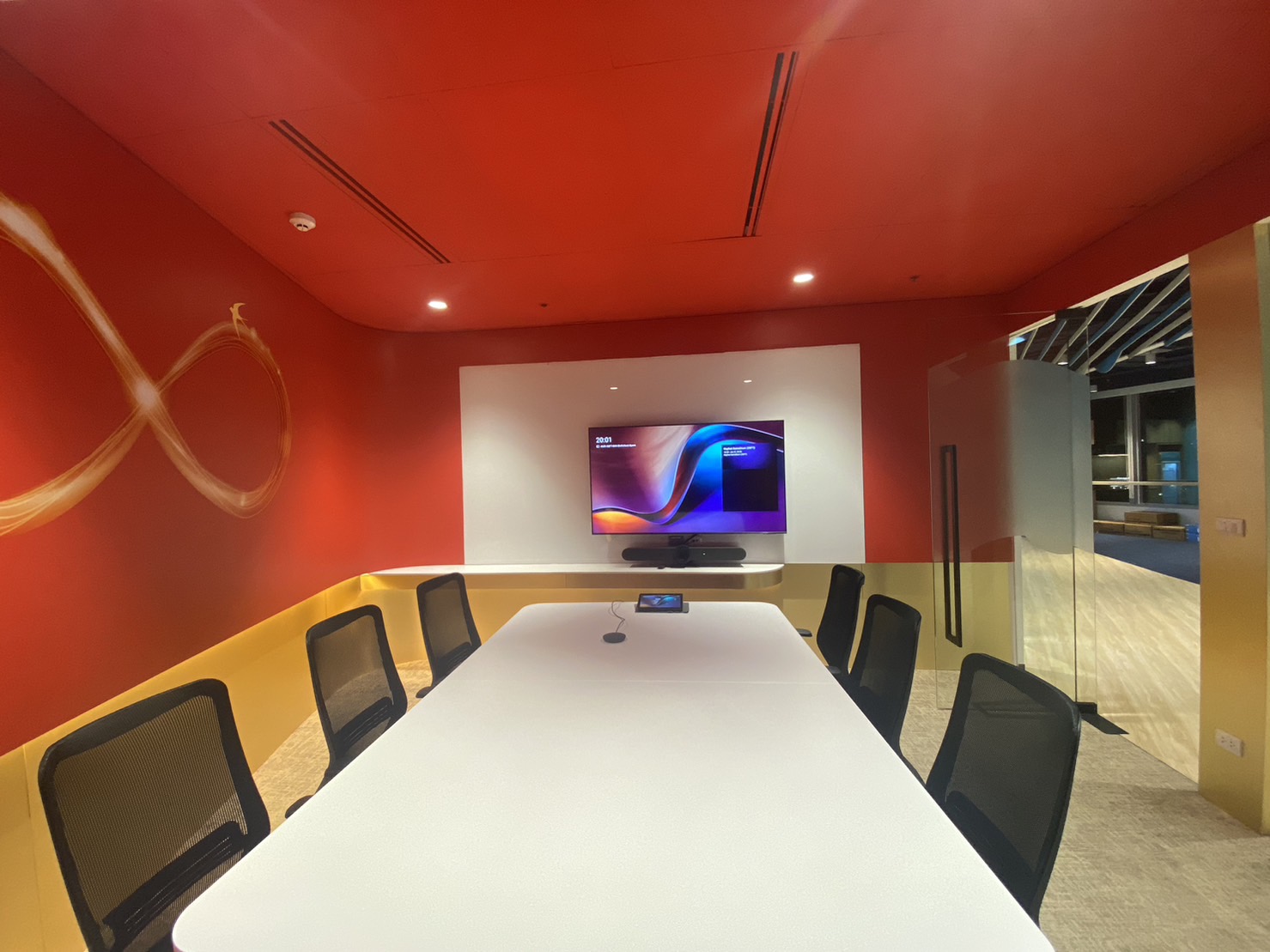 ติดตั้งระบบภาพ เสียงและอุปกรณ์การประชุม 254