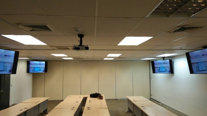 ติดตั้งจอทีวี โปรเจคเตอร์และจอรับภาพ 26