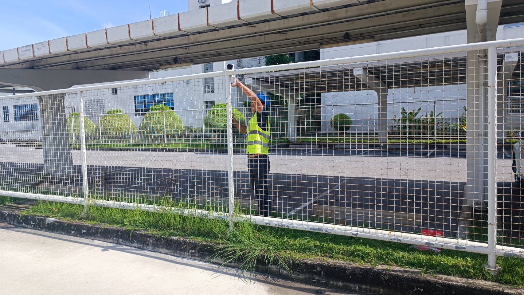 ติดตั้ง Sensor ไม้กั้นประตู 6