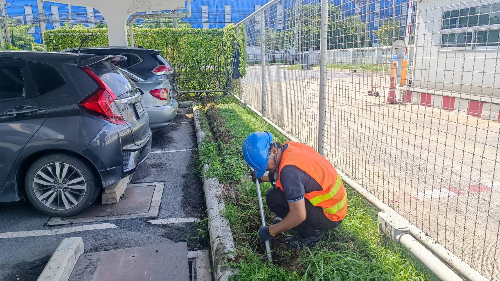 ติดตั้ง Sensor ไม้กั้นประตู 4