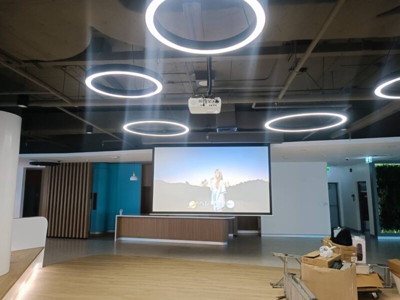 ติดตั้งโปรเจคเตอร์ จอรับภาพ และทีวี 42