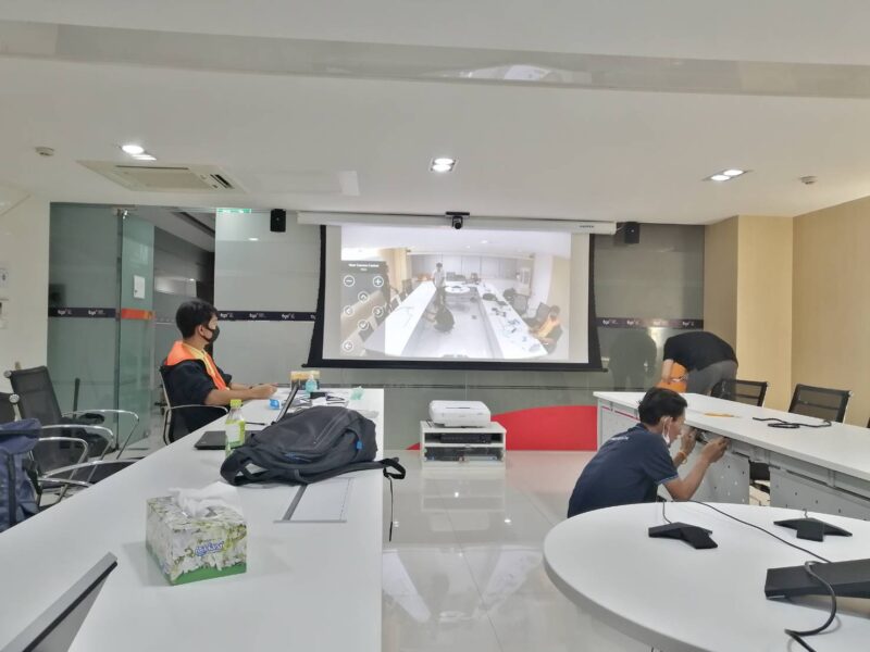 ติดตั้งโปรเจคเตอร์ จอรับภาพ และทีวี 50