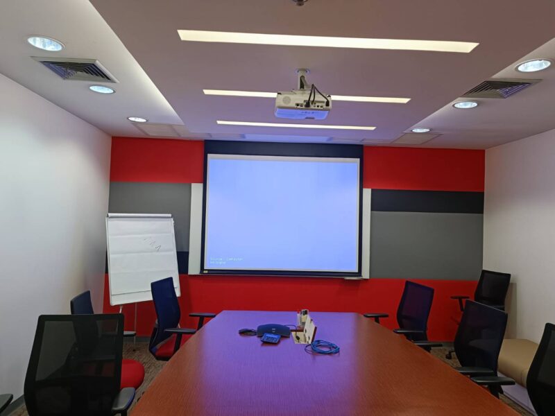 ติดตั้งโปรเจคเตอร์ จอรับภาพ และทีวี 54