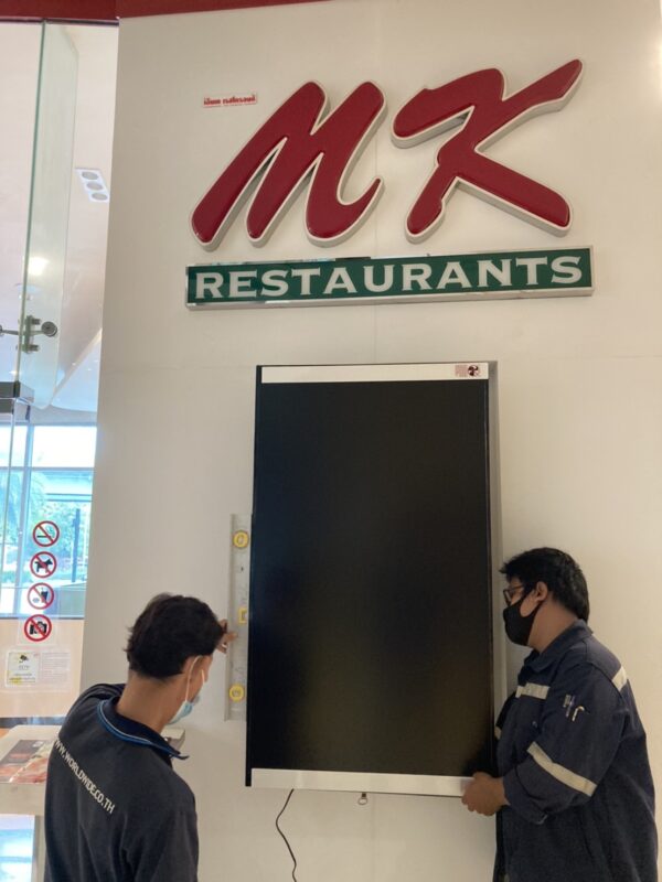 ติดตั้งจอ Digital Signage 48