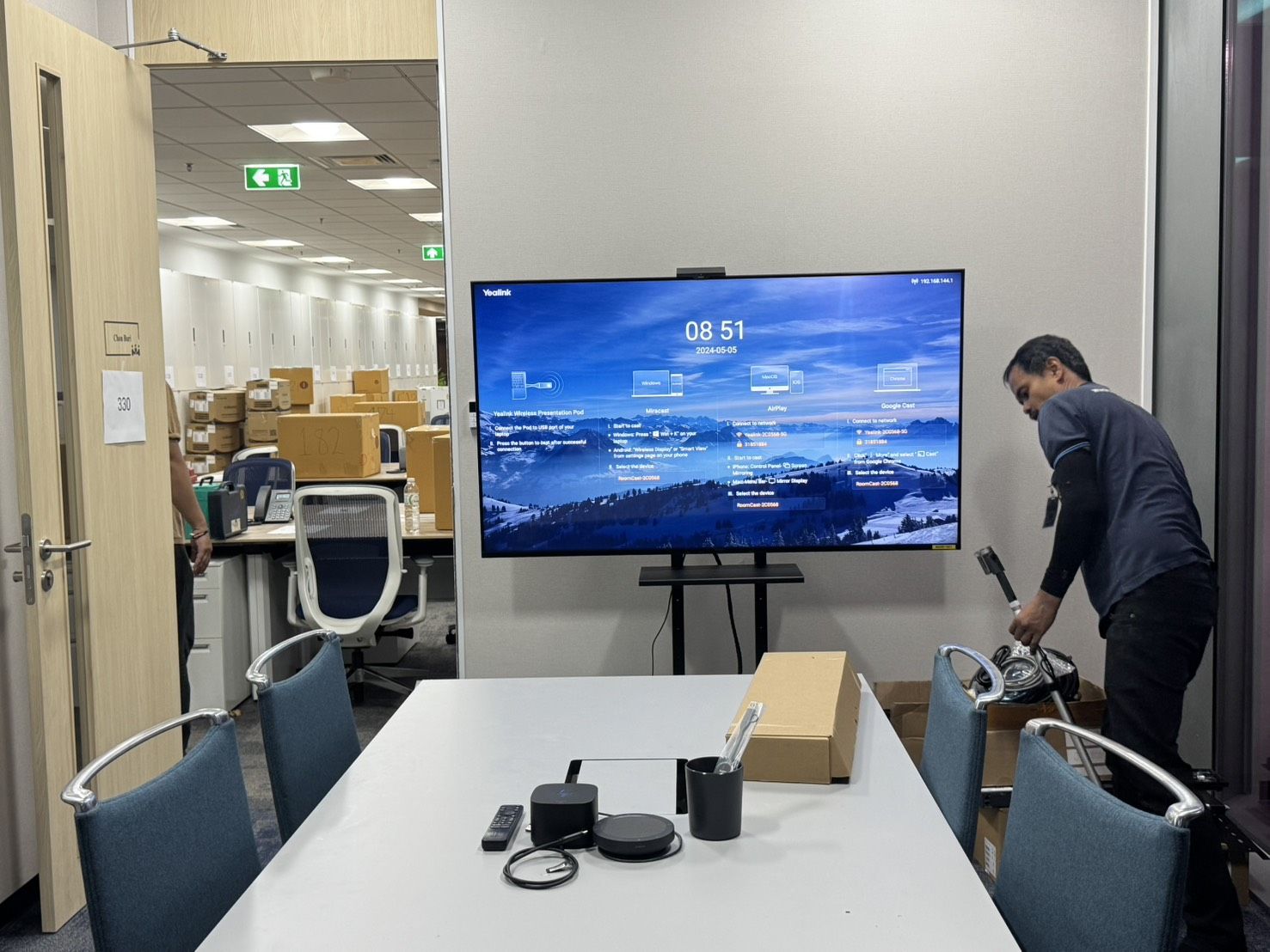 ติดตั้งอุปกรณ์ AV 148