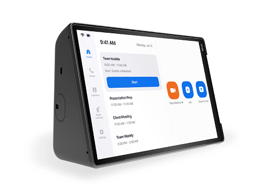 Simply lift the DTEN Mate from the Dock for untethered meeting experiences
