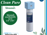 Clean Pure ไส้กรองน้ำแบบใช้แล้วทิ้ง DP254 ขนาด 10 นิ้ว เส้นผ่านศูนย์กลาง 2.5นิ้ว ความละเอียด 5 ไมครอน