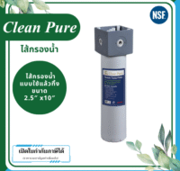 Clean Pure ไส้กรองน้ำแบบใช้แล้วทิ้ง DP253 ขนาด 10 นิ้ว เส้นผ่านศูนย์กลาง 2.5นิ้ว ความละเอียด 5 ไมครอน