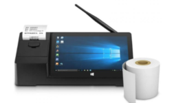 เครื่อง POS PIPO X3R, X3 ระบบ All-in-One (Mini PC) จอ 8.9 นิ้ว ทัชสกรีน พร้อมเครื่องพิมพ์ใบเสร็จ 58มม.ในตัว