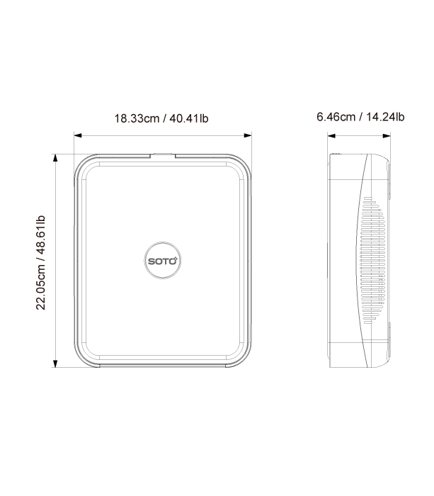 SOTO Heyma Car Air Purifier เครื่องฟอกอากาศในรถยนต์ 25