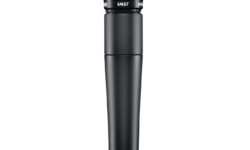 Shure ไมโครโฟนไดนามิกสำหรับการจ่อเครื่องดนตรีและตู้แอมป์ รุ่นSM57