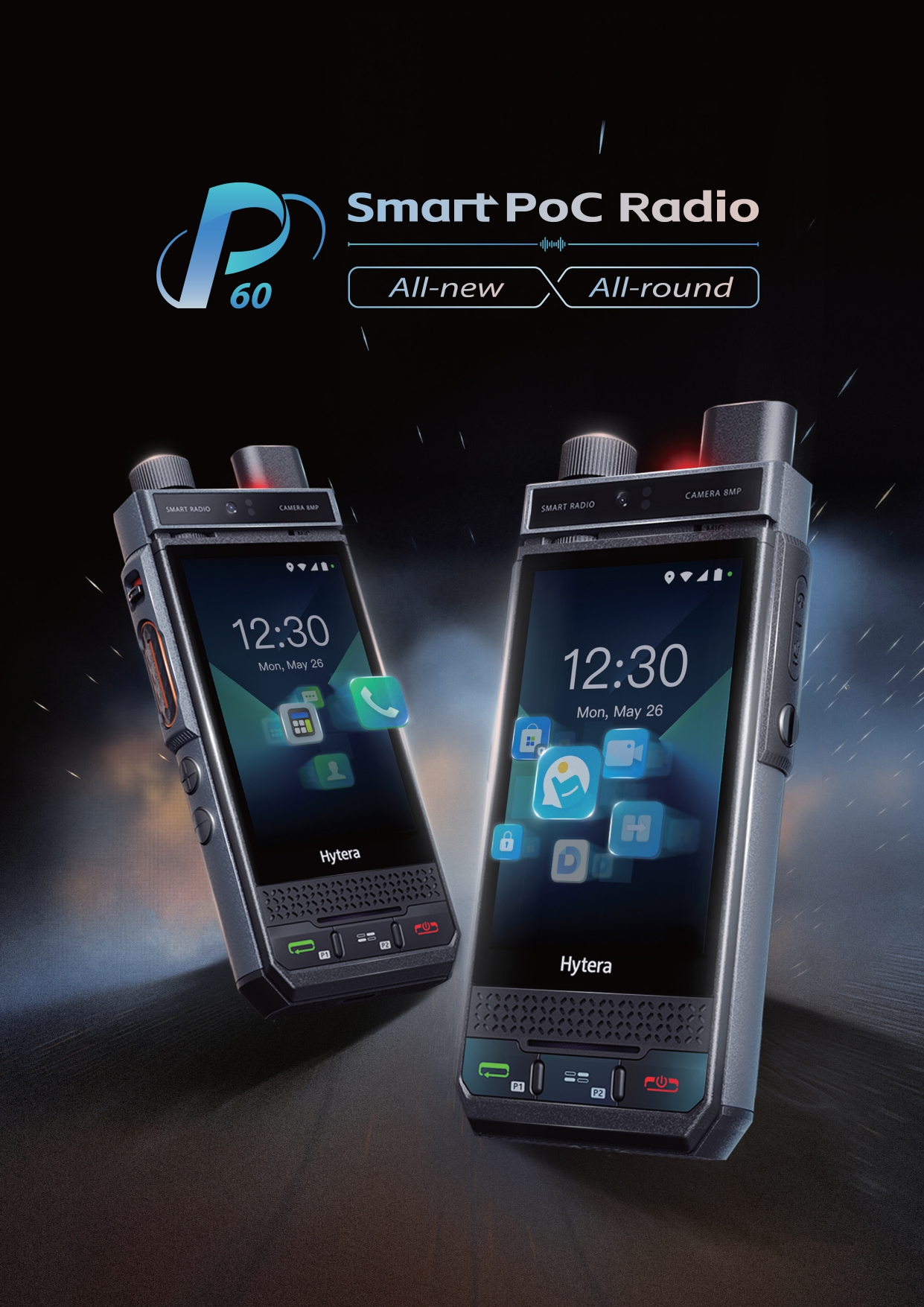 Hytera วิทยุสื่อสาร รุ่นP60 Smart PoC Radio 6
