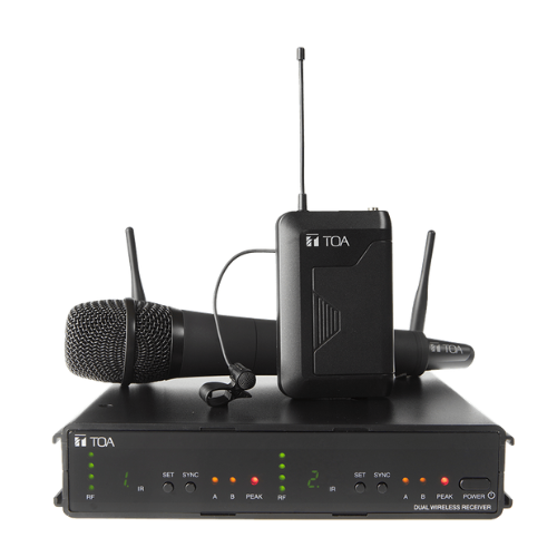 TOA UHF Wireless Microphone Sets