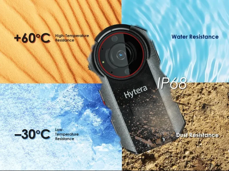 Hytera กล้องติดตัวอัจฉริยะรองรับเครือข่าย5G รุ่นSC880 10