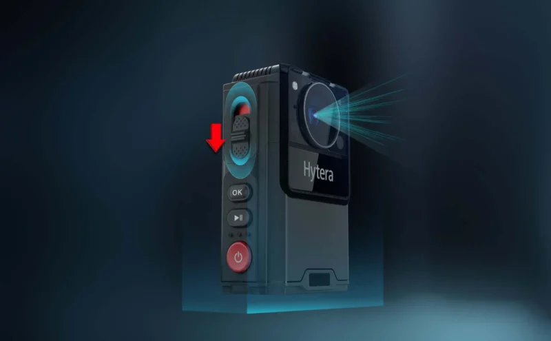 Hytera กล้องวิดิโอติดตัว รุ่นGC550 2K Mini 8
